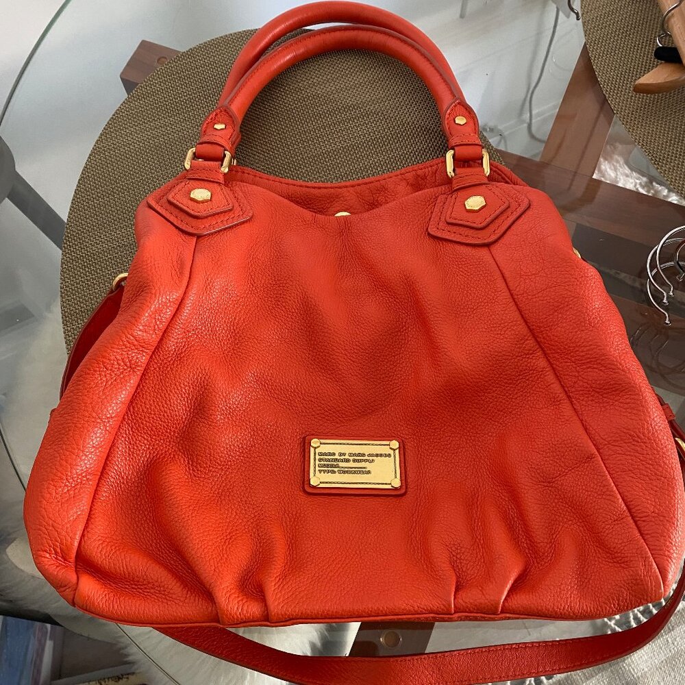 Marc Jacobs Leather Orange Bag